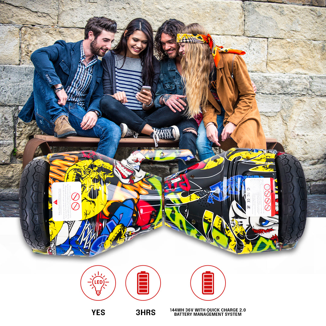 X8 Pro Skulncandy Hoverboard