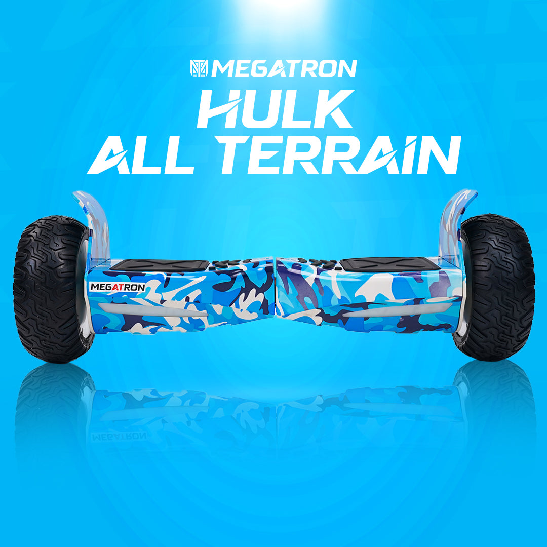X9 Hulk Blue Military Hoverboard
