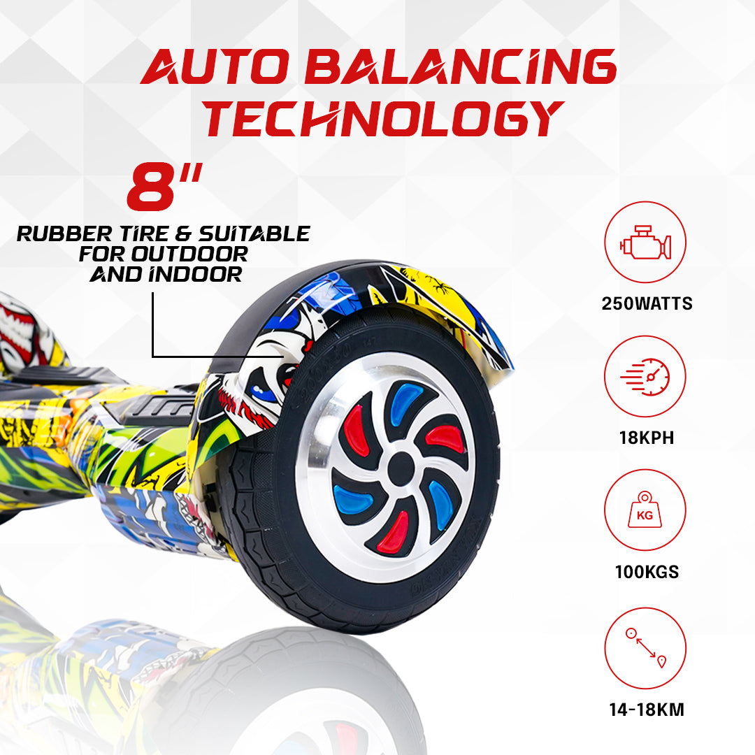 X8 Pro Skulncandy Hoverboard