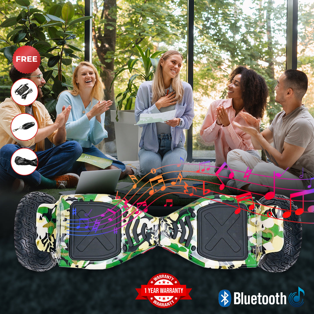 X9 Hulk Green Military Hoverboard