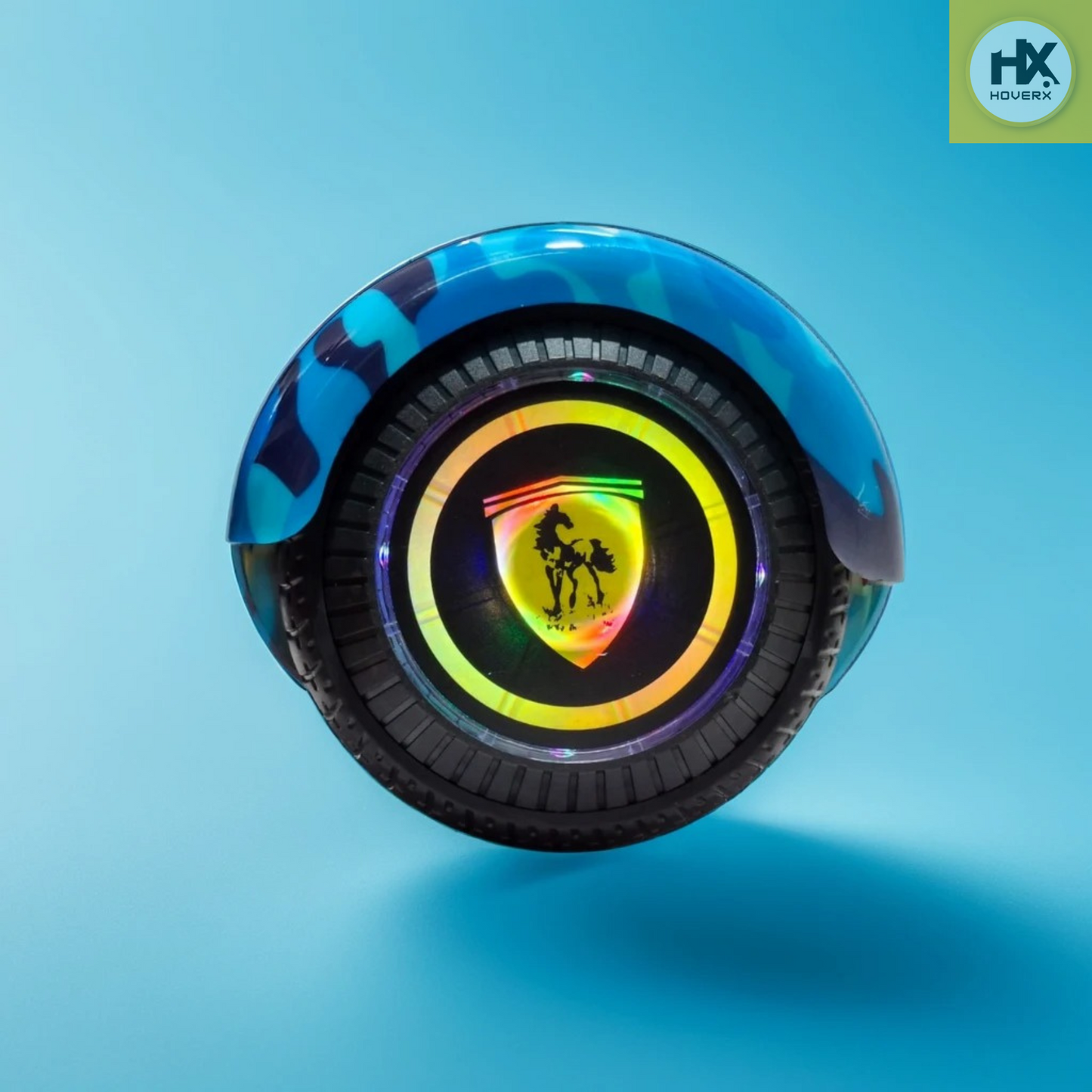 X6 Blue Military Hoverboard