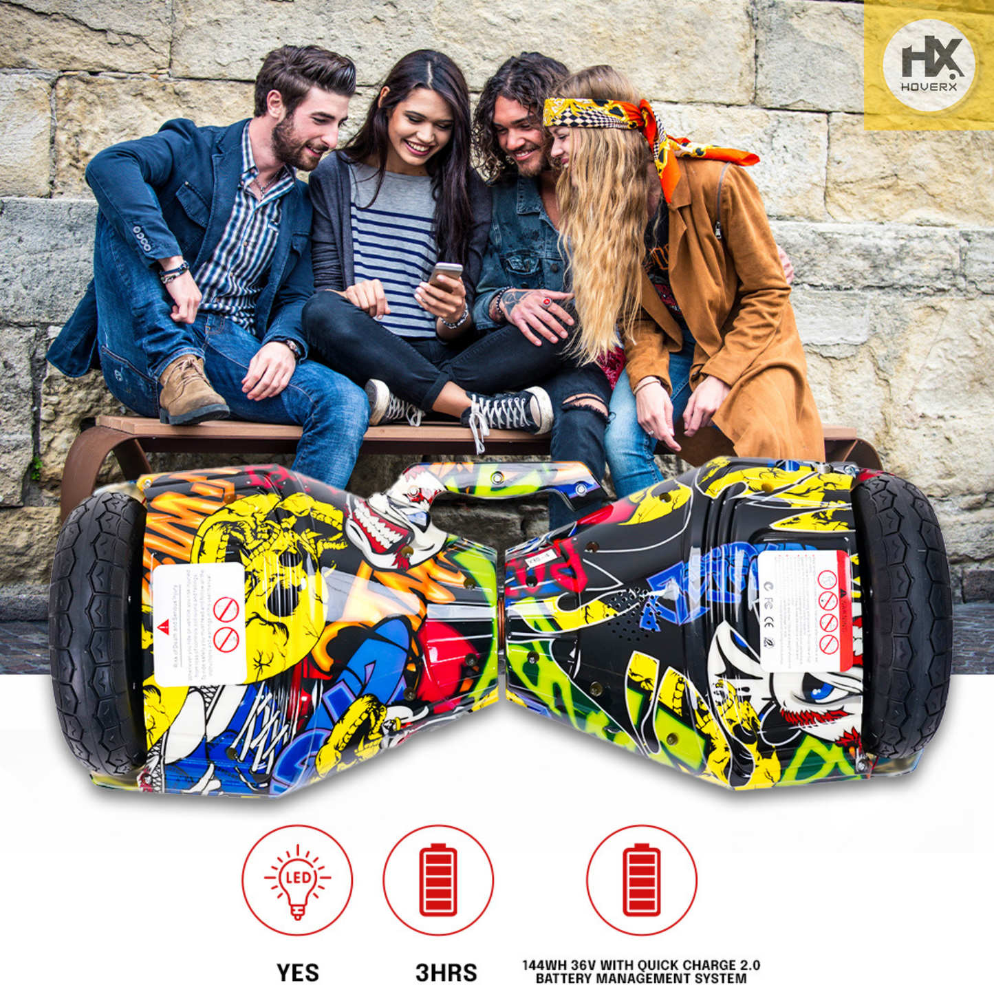 X8 Skulcandy Hoverboard