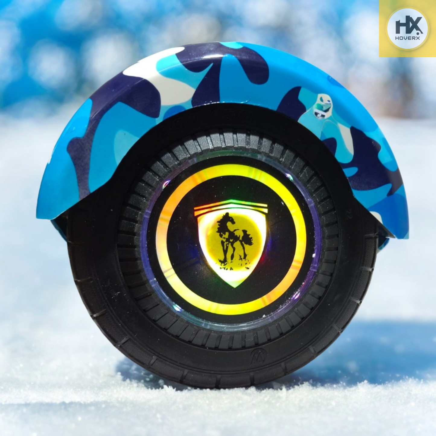 X8 Camo Blue Hoverboard
