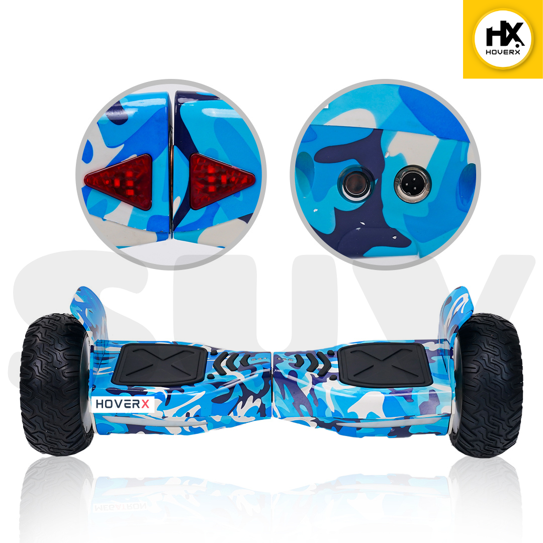 X9 Hulk Blue Military Hoverboard