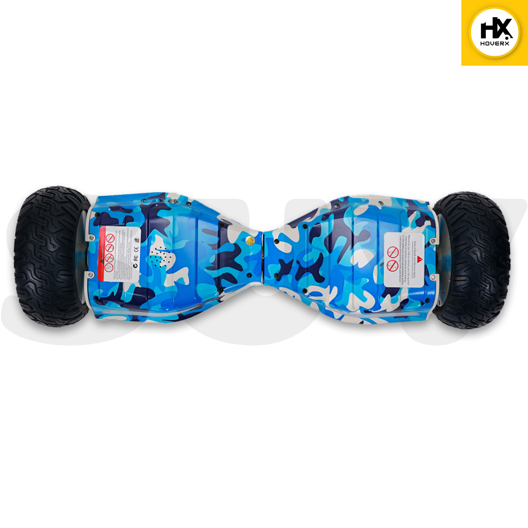 X9 Hulk Blue Military Hoverboard