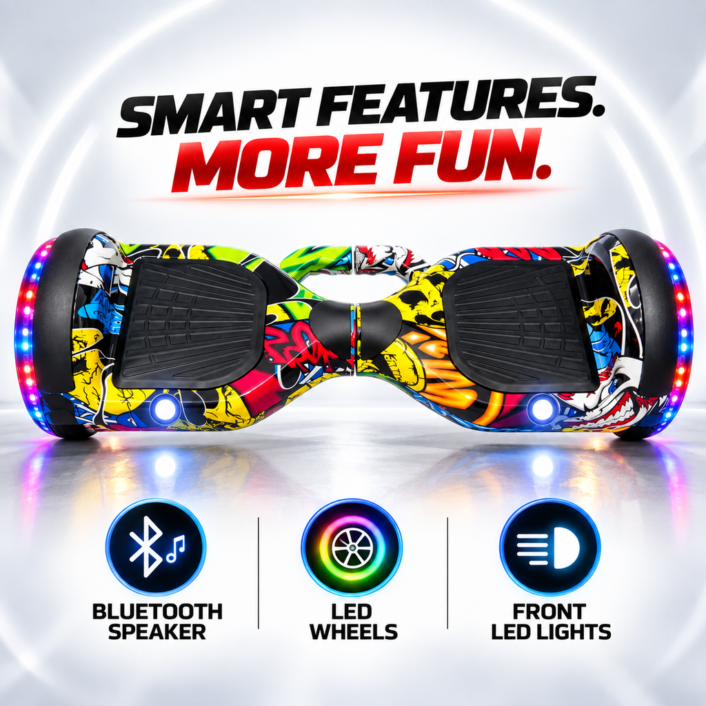 6.5 Inch Skulcandy self balancing hoverboard