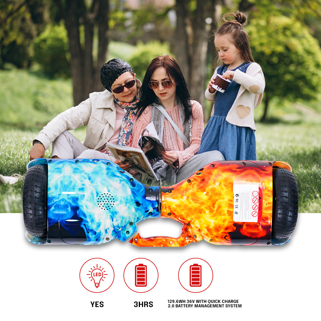 X6 Pro Coolfire Hoverboard