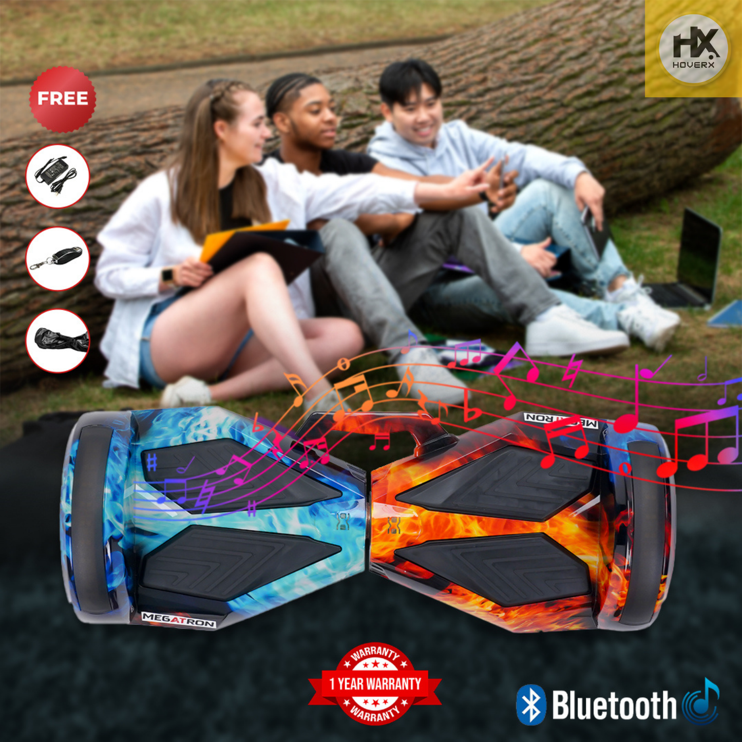 X8 Coolfire Hoverboard