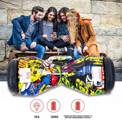 X8 Pro Skulncandy Hoverboard