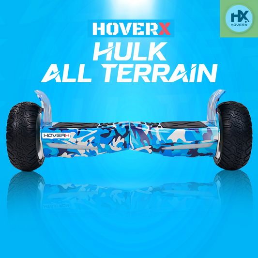 X9 Hulk Blue Military Hoverboard