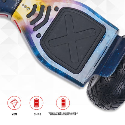 X9 Hulk Galaxy Hoverboard