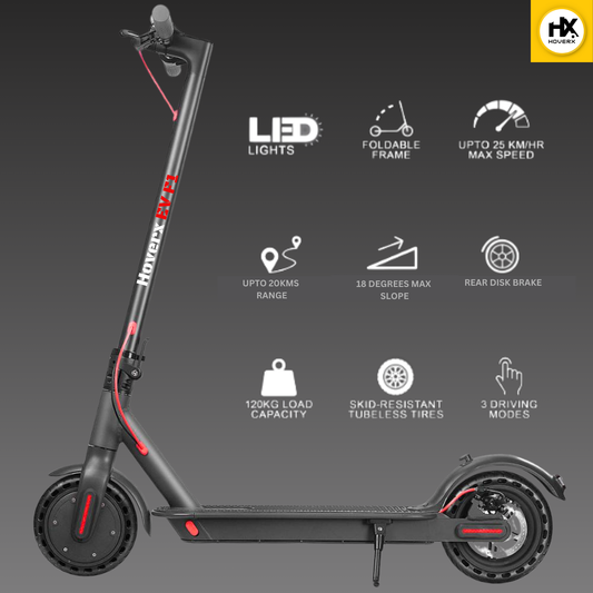 HX F1 Foldable E Scooter (Black)