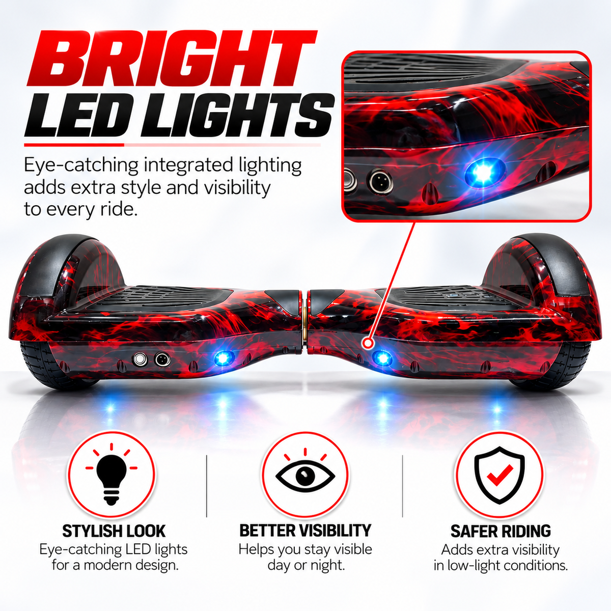H1 Hoverboard-Redfire