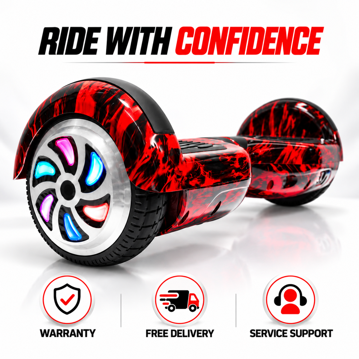 H1 Hoverboard-Redfire