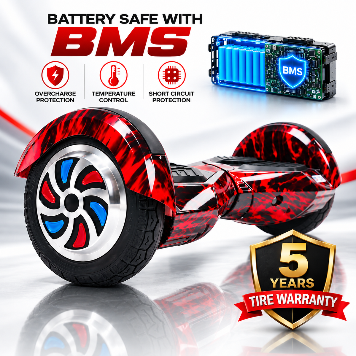H2 Hoverboard-Redfire