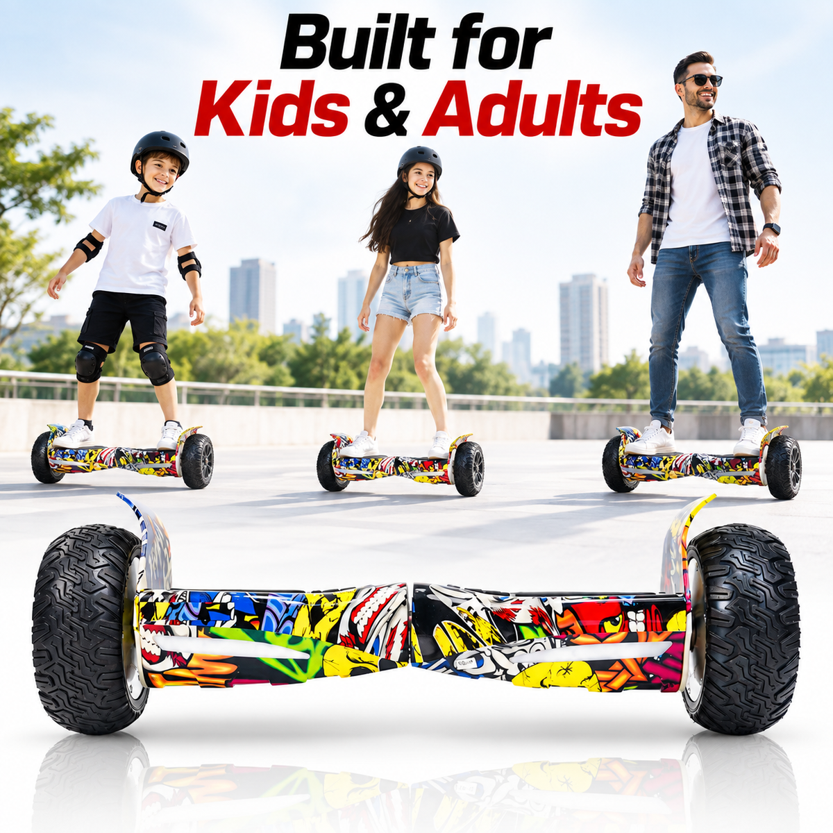 H3 All Terrain Hoverboard (Skulcandy)