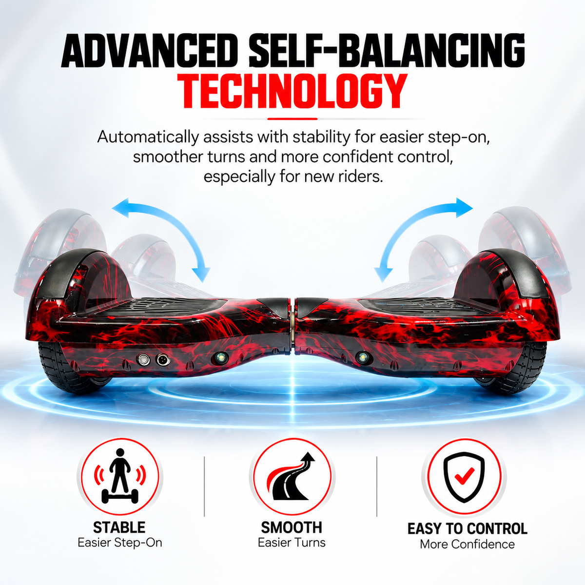 H1 Hoverboard-Redfire