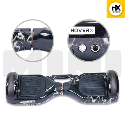 X6 Black Marble Hoverboard