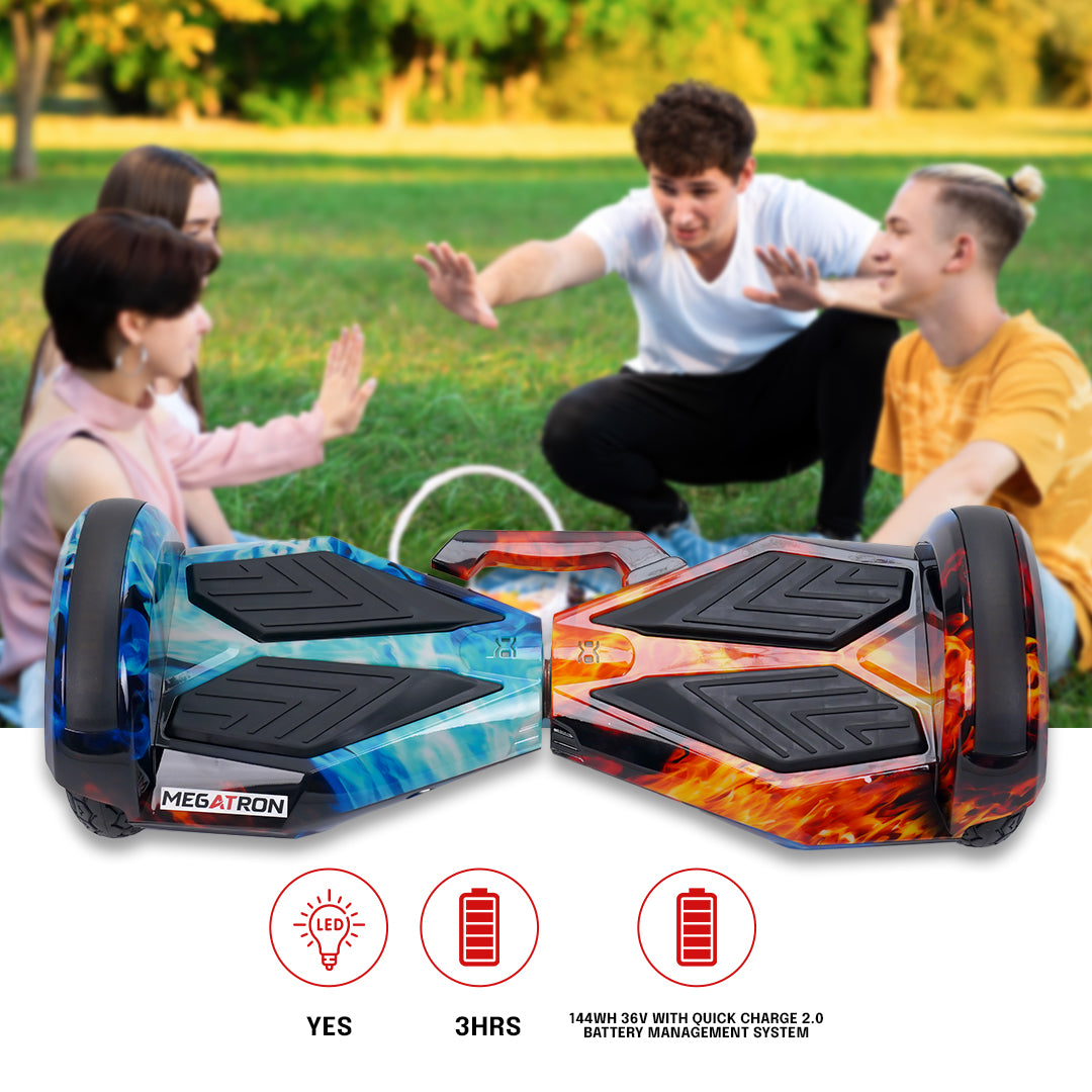 X8 Pro Coolfire Hoverboard