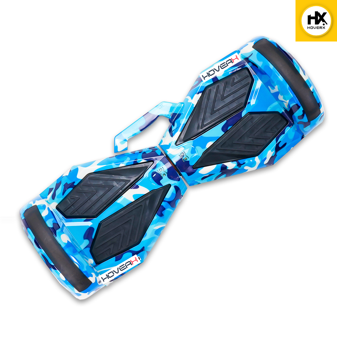 X8 Pro Blue Military Hoverboard
