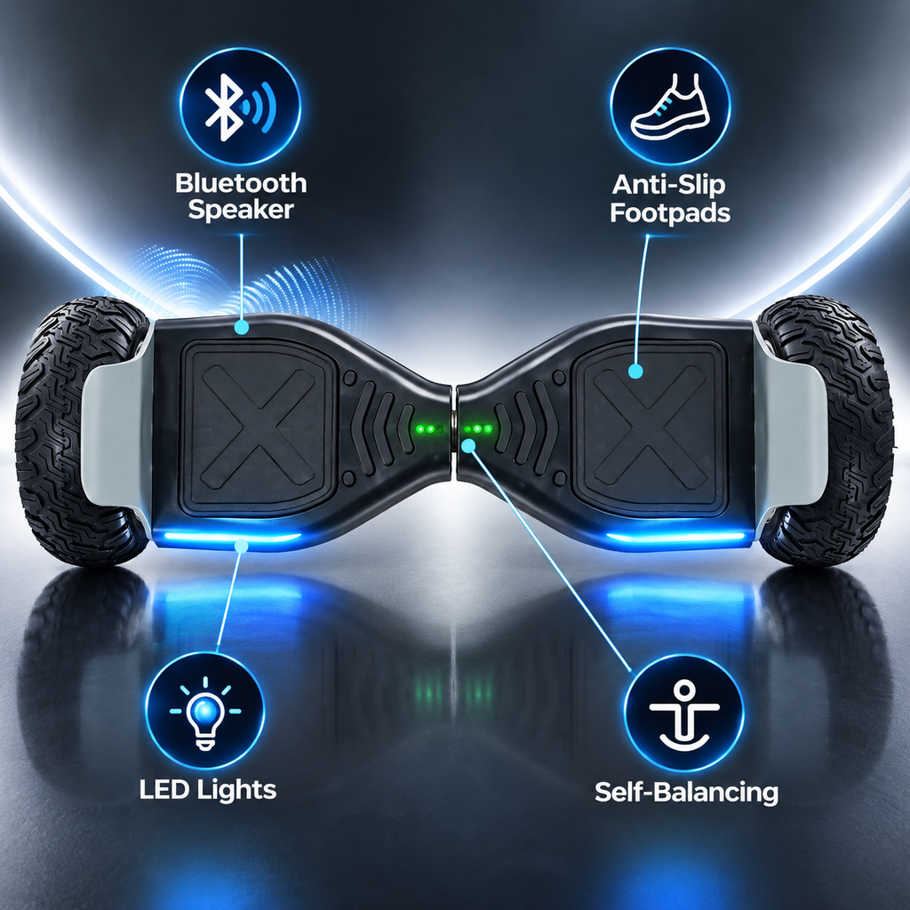 X9 SUV All Terrian Hoverboard-Black