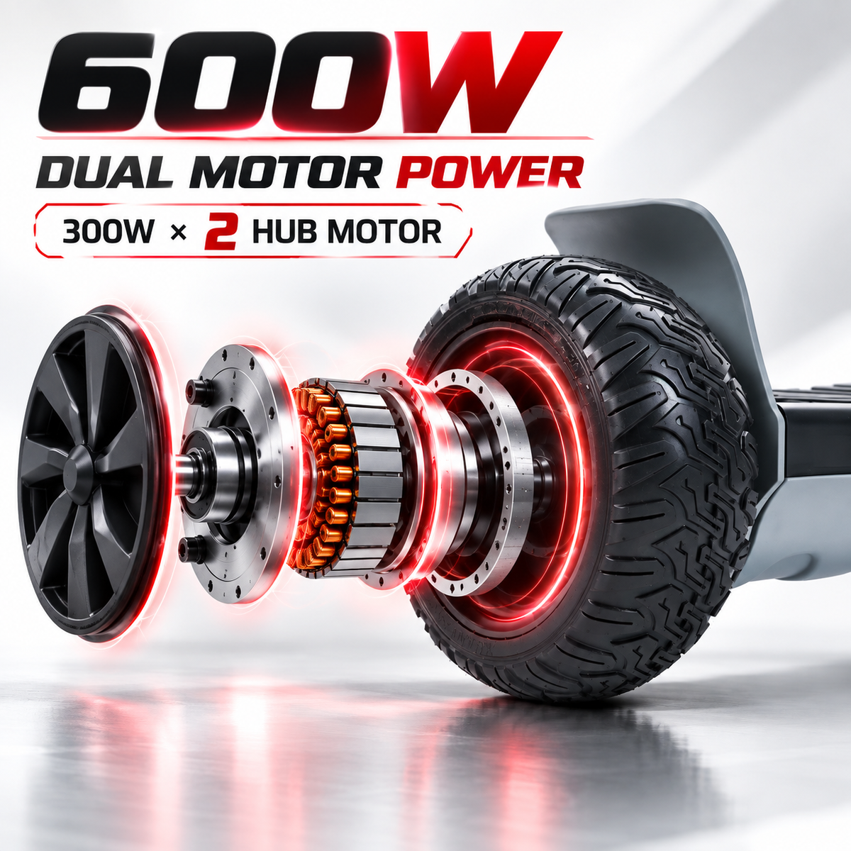 H3 All Terrain Hoverboard (Black)
