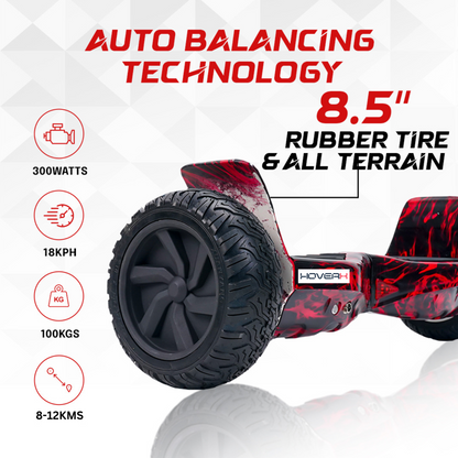 X9 Hulk Redfire Hoverboard