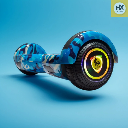 X6 Blue Military Hoverboard