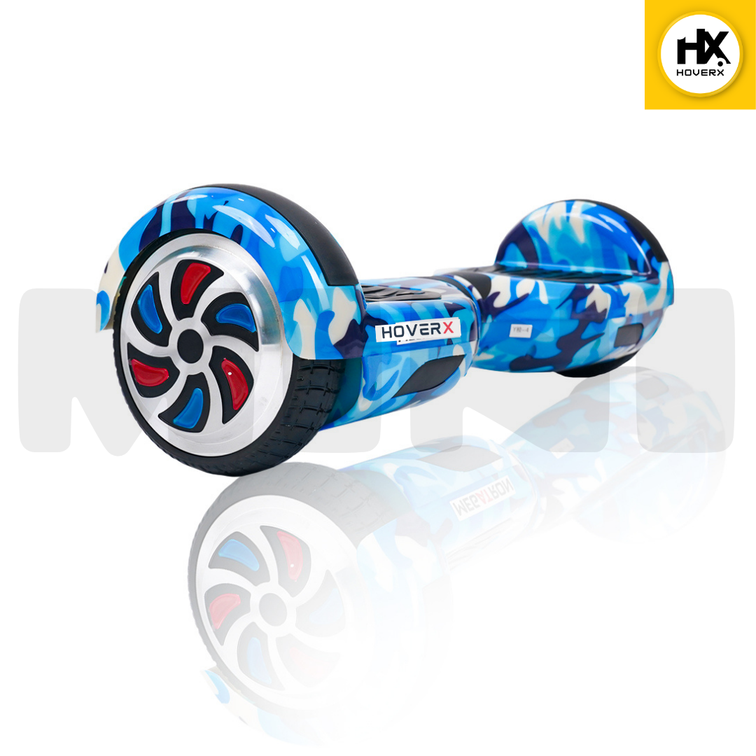 X6 blue military hoverboard